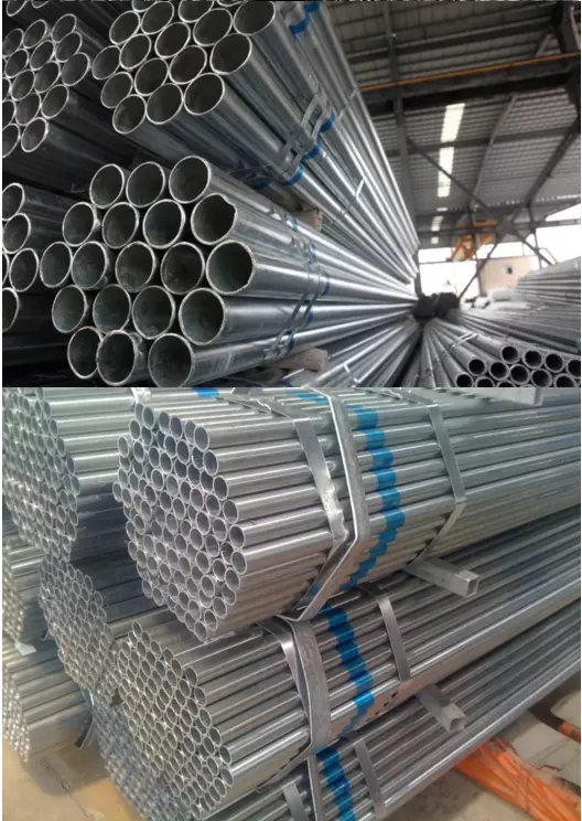 agriculture of hot dip galvanized tubes round steel pipe