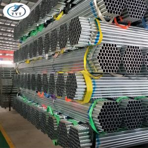 Pipe Factory High Quality Q235,BS1387,ASTM A53,A500,S235jr,Ss400 Pregalvanized Steel Pipe/Προγαλβανισμένος συγκολλημένος στρογγυλός σωλήνας/Στρογγυλοί σωλήνες/Gi Pipe με καλύτερη τιμή