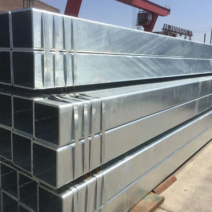 Hot Dip Galvanized Round Steel Pipe / GI Pipe Pre Galvanized Steel Pipe Galvanized Tube For Construction
