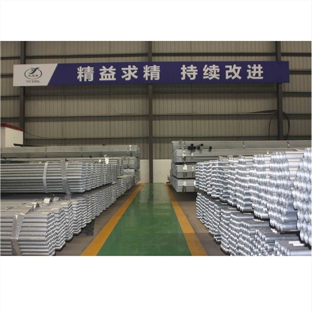 TYT Steel Building Materials ERW Στρόγγυλος σωλήνας από γαλβανισμένο χάλυβα
